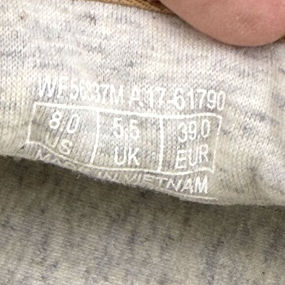 ✅Womens 8 Keds Ortholite Canvas Boat Shoes Beige Rope Laces Casual Comfort Sneak - Picture 2 of 14